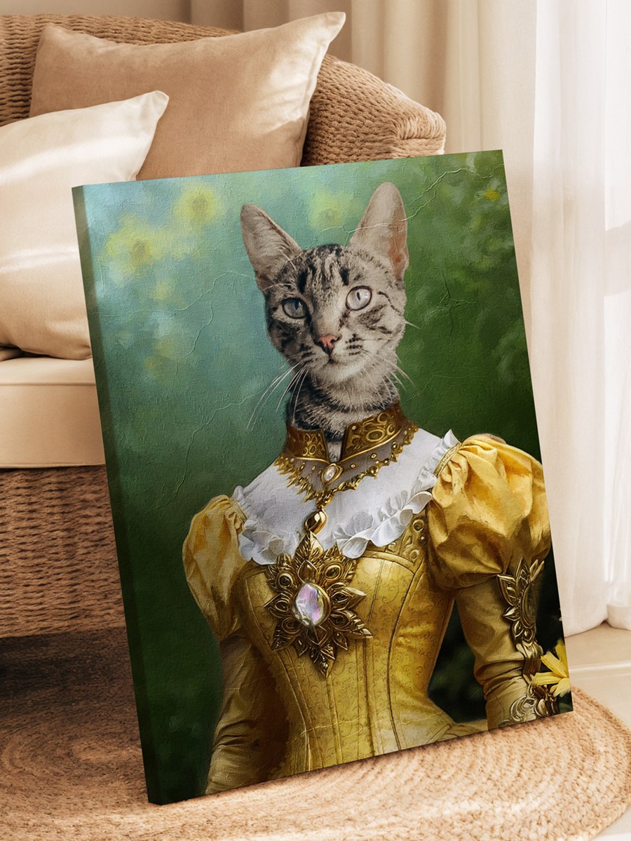 Katzenportrait - Royales Portrait - Beispiel