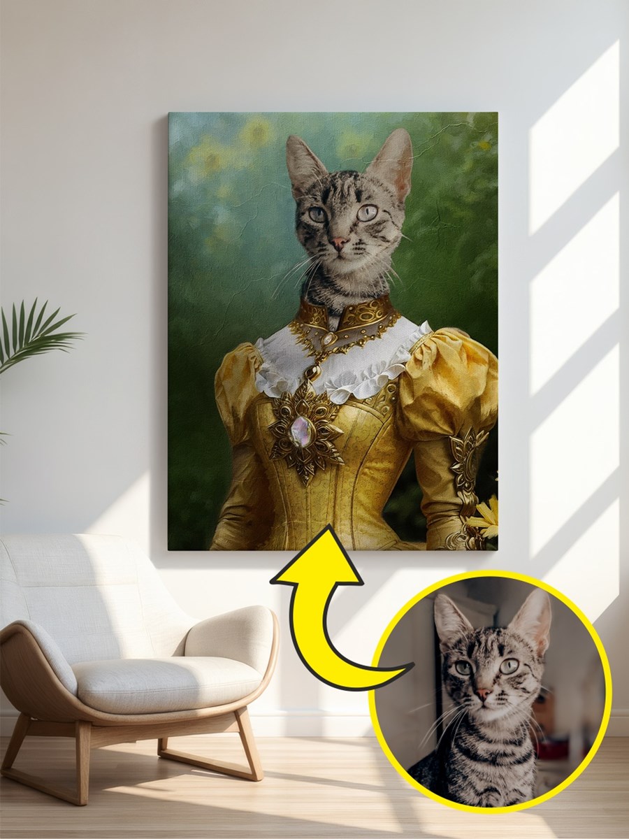 Royales Porträt - Romantic Lady Style