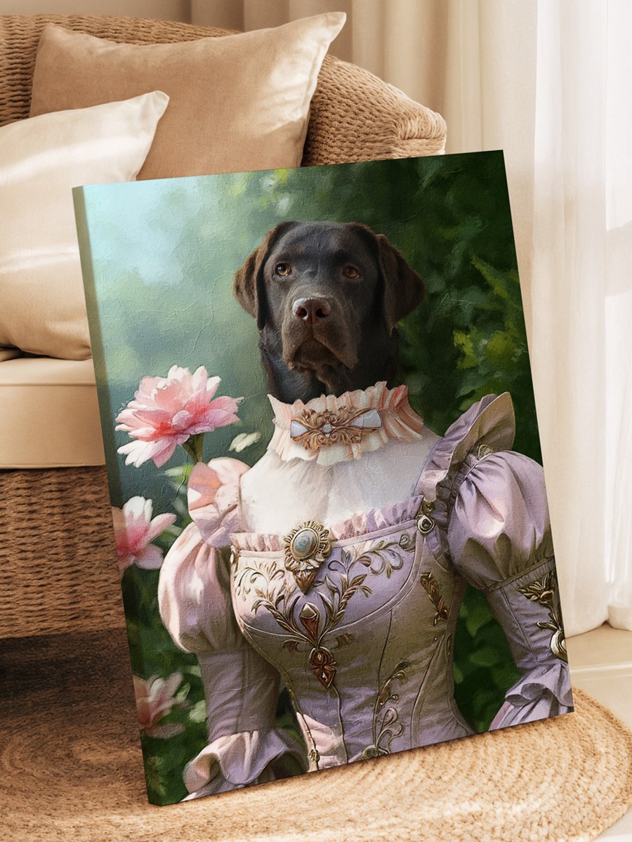 Hundeportrait - Royales Portrait - Beispiel
