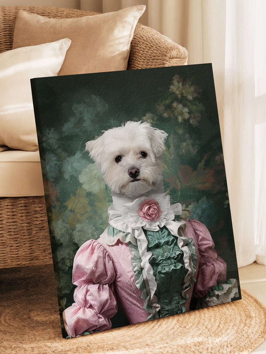 Hundeportrait - Royales Portrait - Beispiel