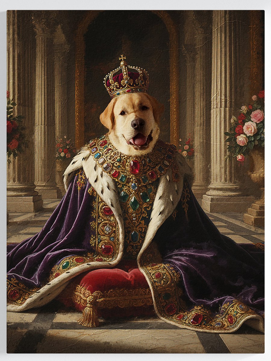 Royales Portrait - königlicher Stil