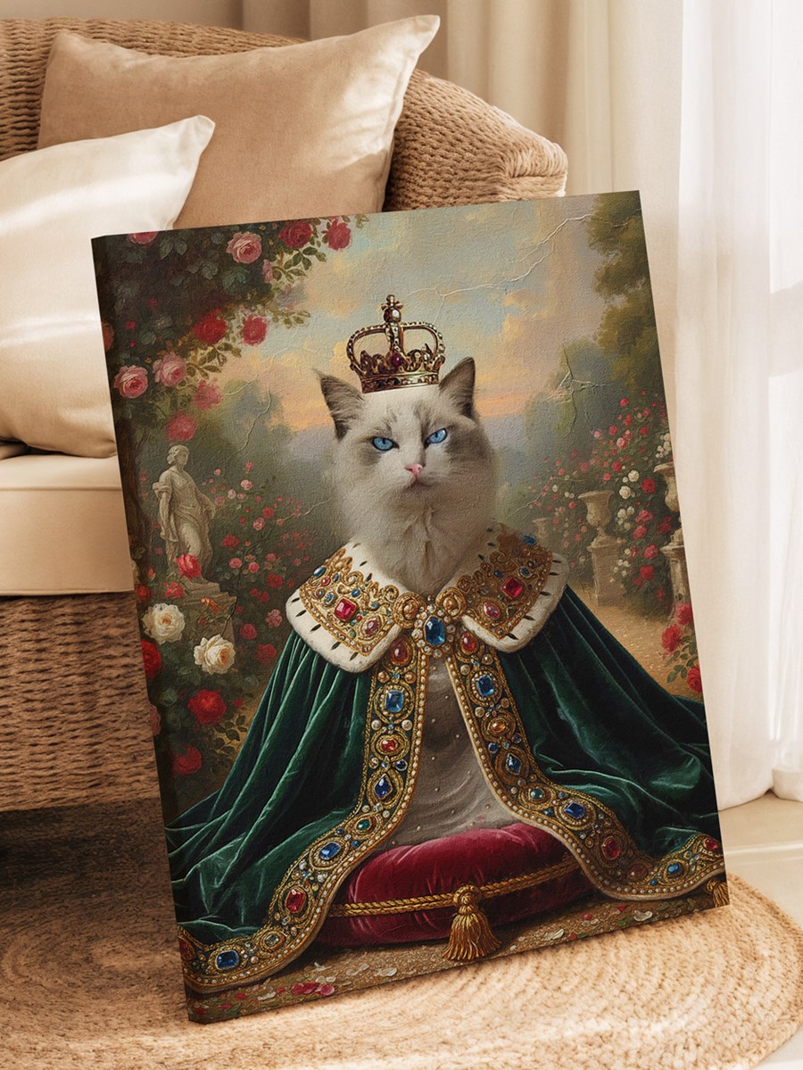 Katzenportrait - Royales Portrait - Beispiel