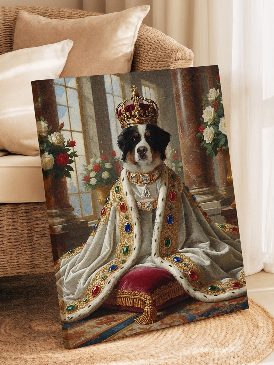 Hundeportrait - Royales Portrait - Beispiel