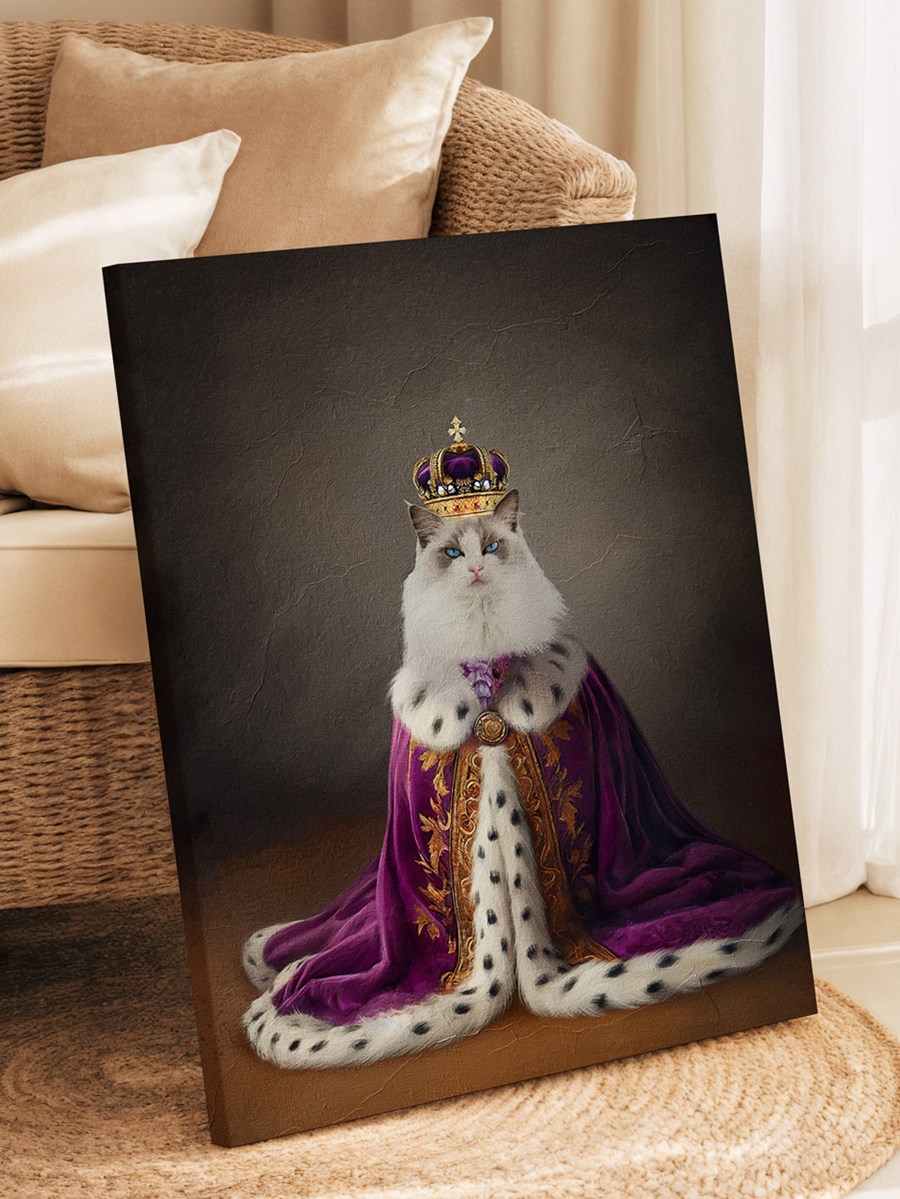 Katzenportrait - Royales Portrait - Beispiel