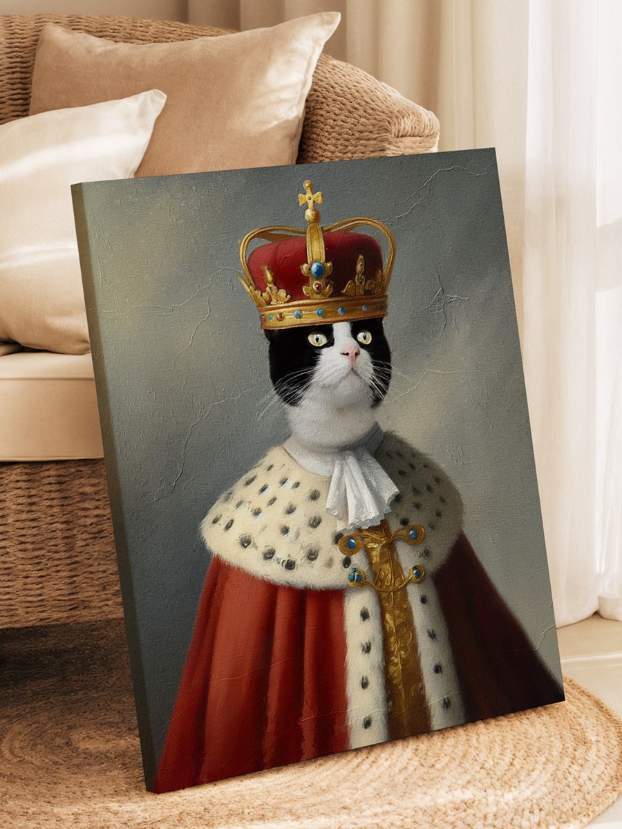 Katzenportrait - Royales Portrait - Beispiel