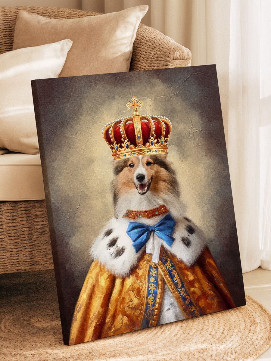 Hundeportrait - Royales Portrait - Beispiel
