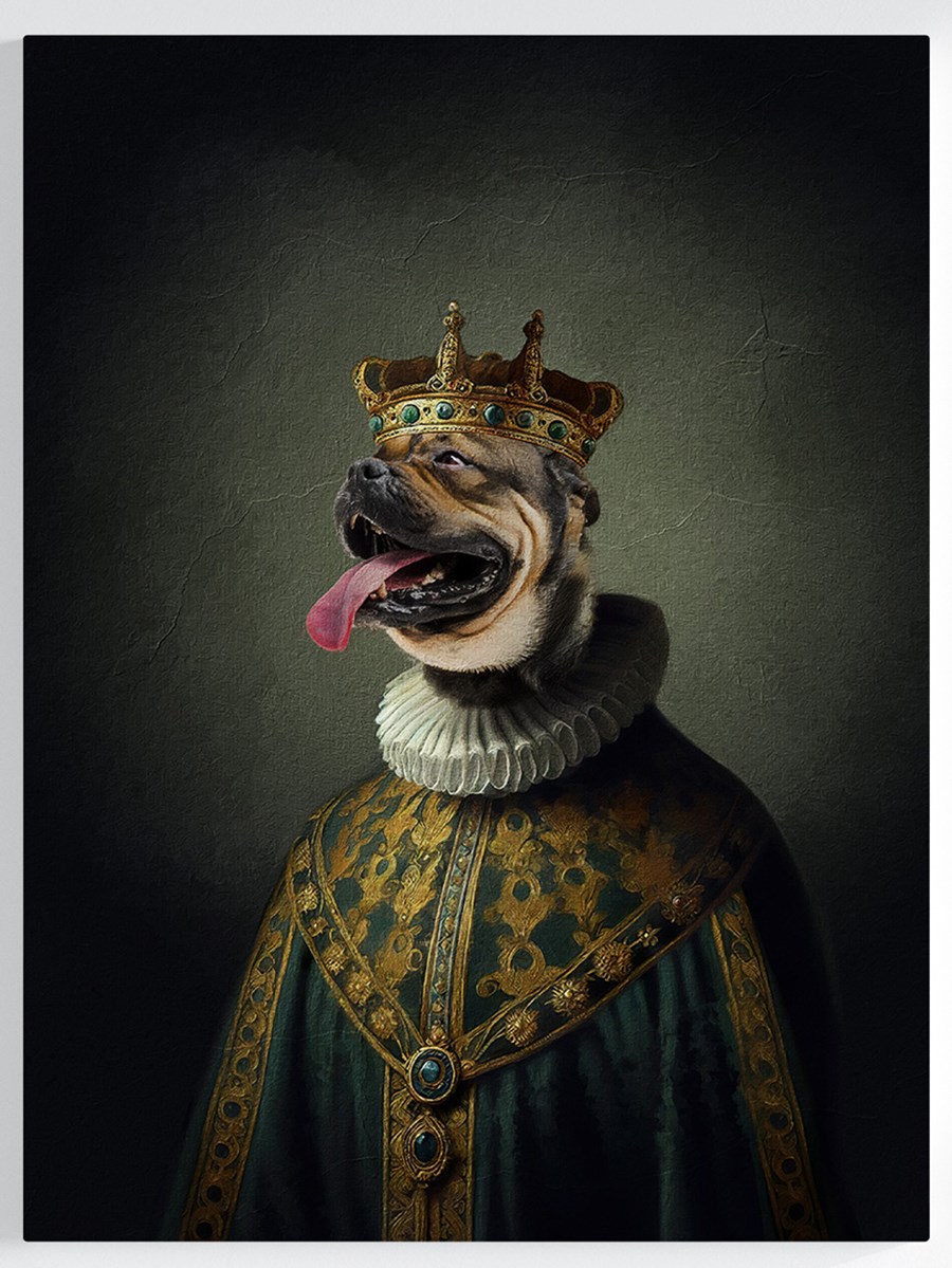 Royales Portrait - königlicher Stil