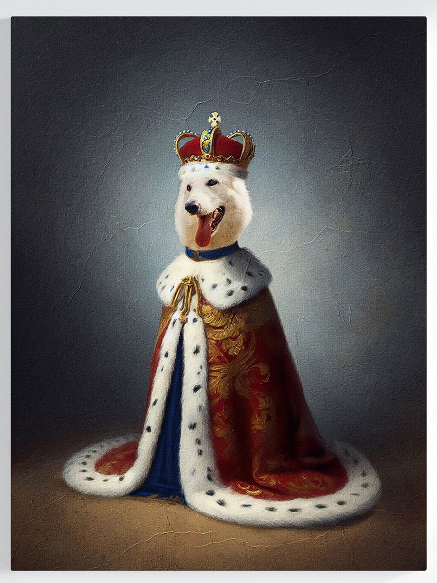 Royales Portrait - königlicher Stil