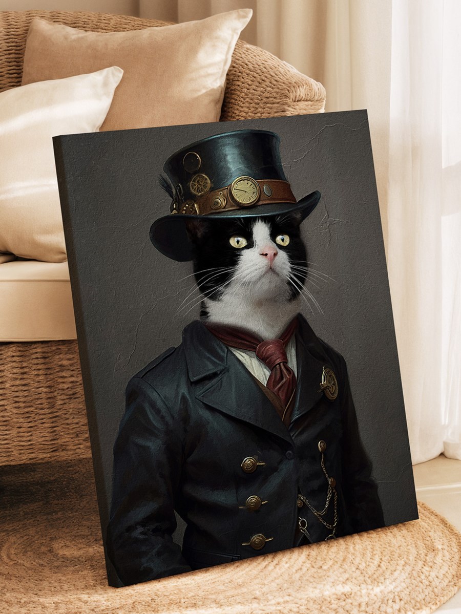 Katzenportrait - Royales Portrait - Beispiel