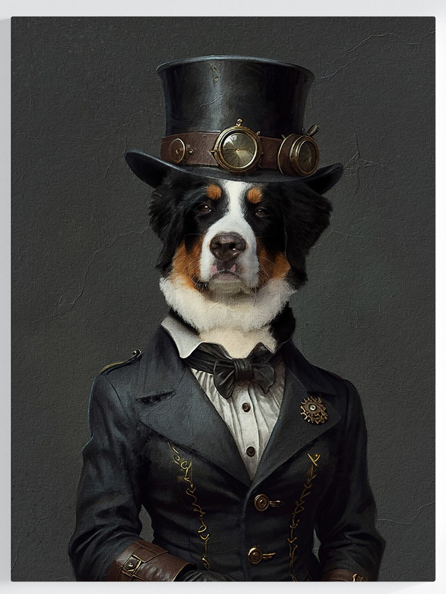 Royales Portrait - Steampunk Stil