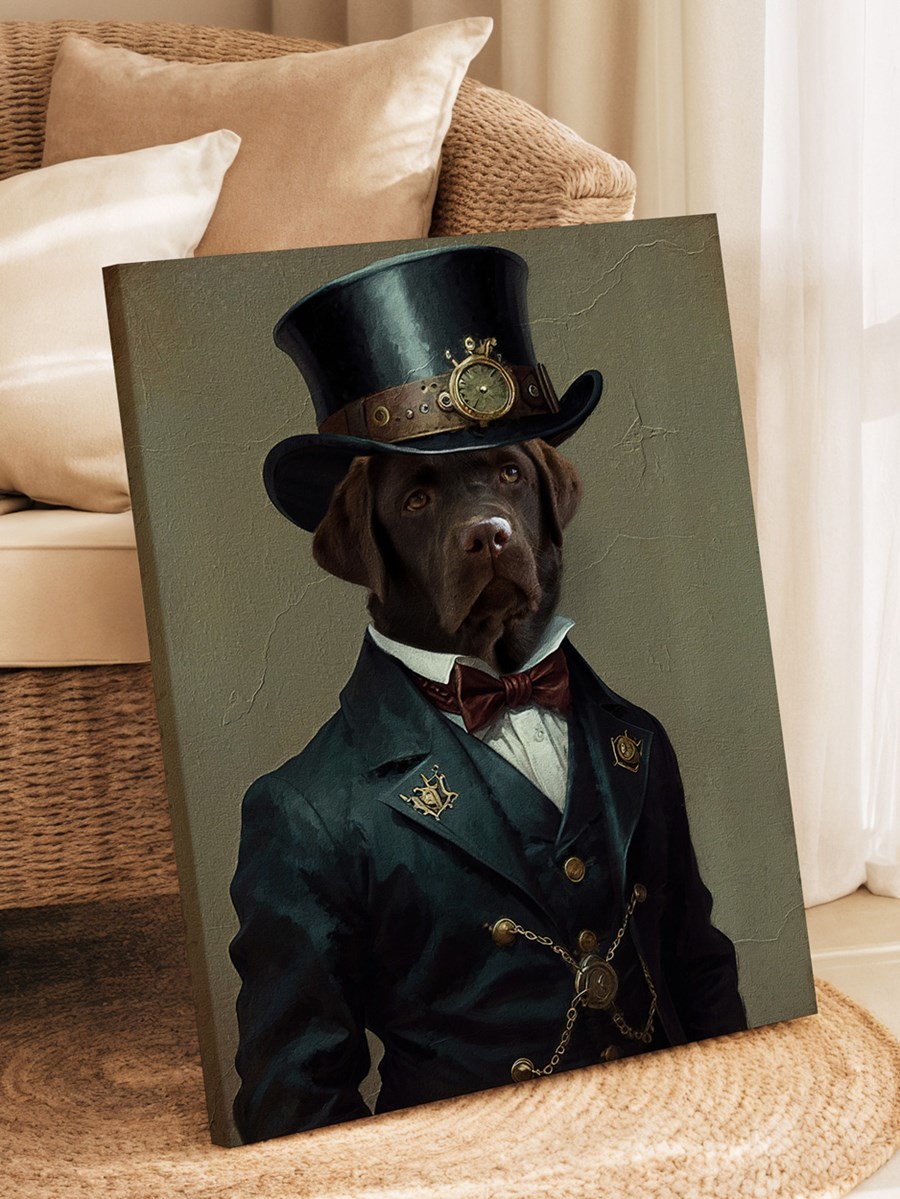 Hundeportrait - Royales Portrait - Beispiel