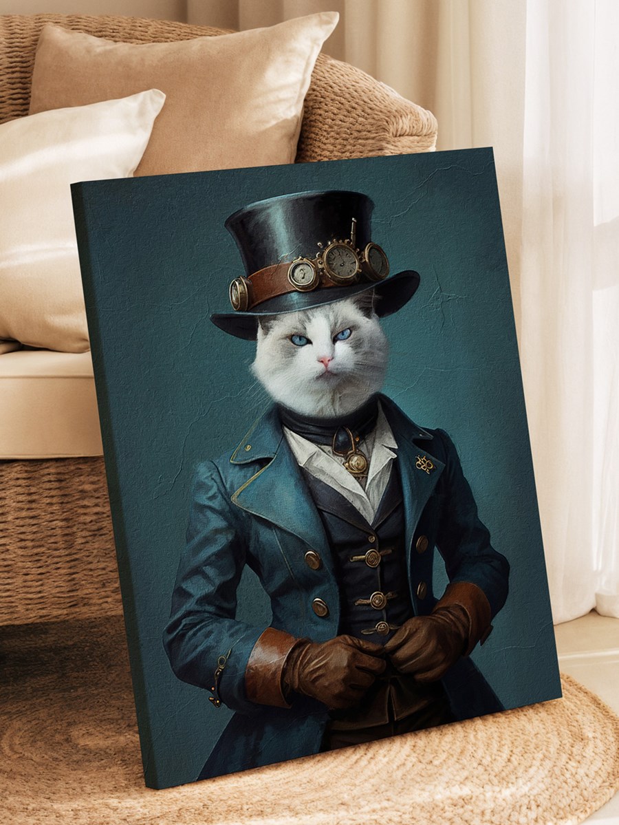 Katzenportrait - Royales Portrait - Beispiel