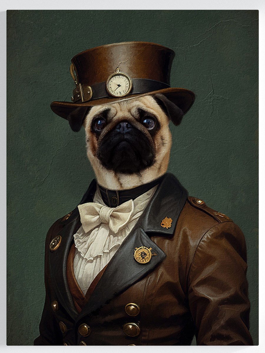 Royales Portrait - Steampunk Stil