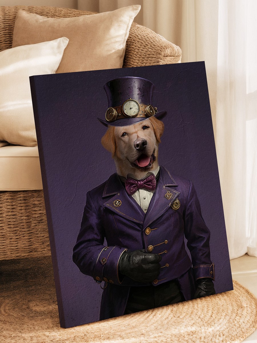 Hundeportrait - Royales Portrait - Beispiel