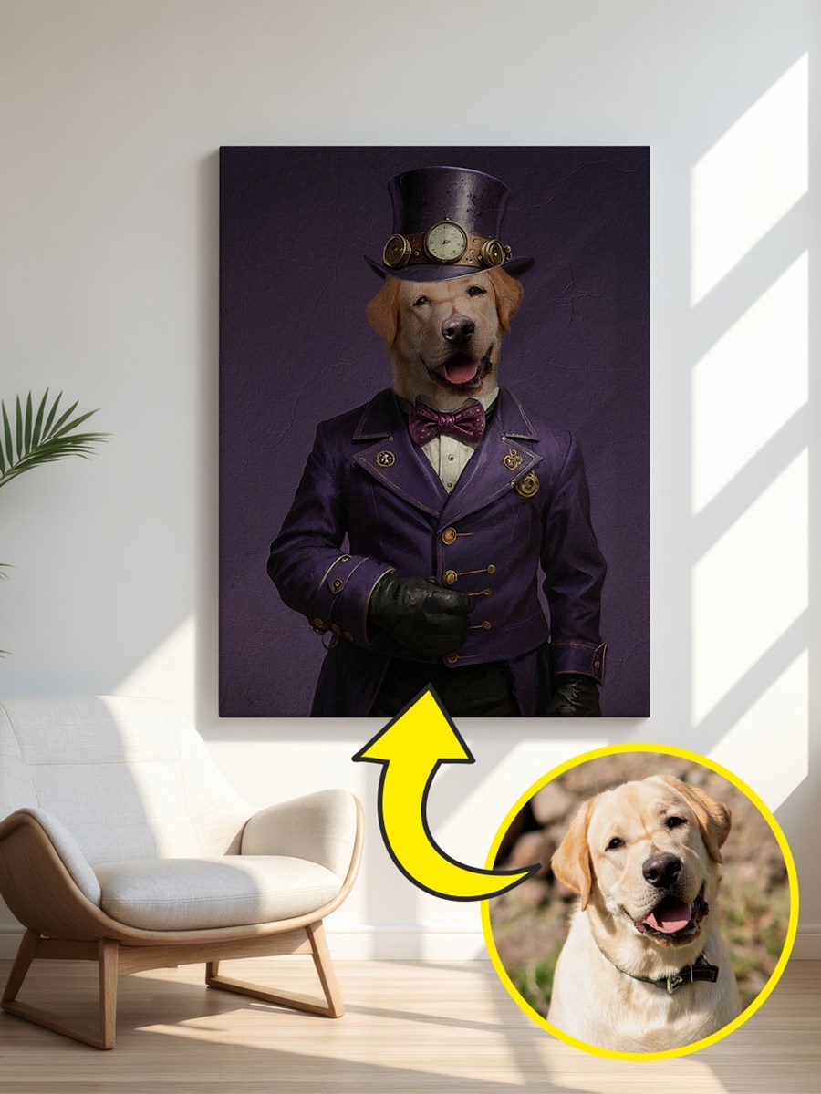 Royales Porträt - Steampunk Style