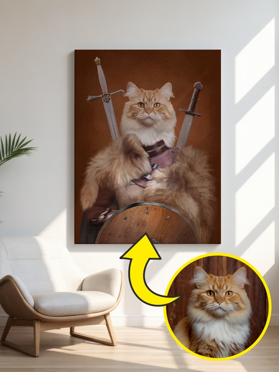 Royales Porträt - Wikinger Style