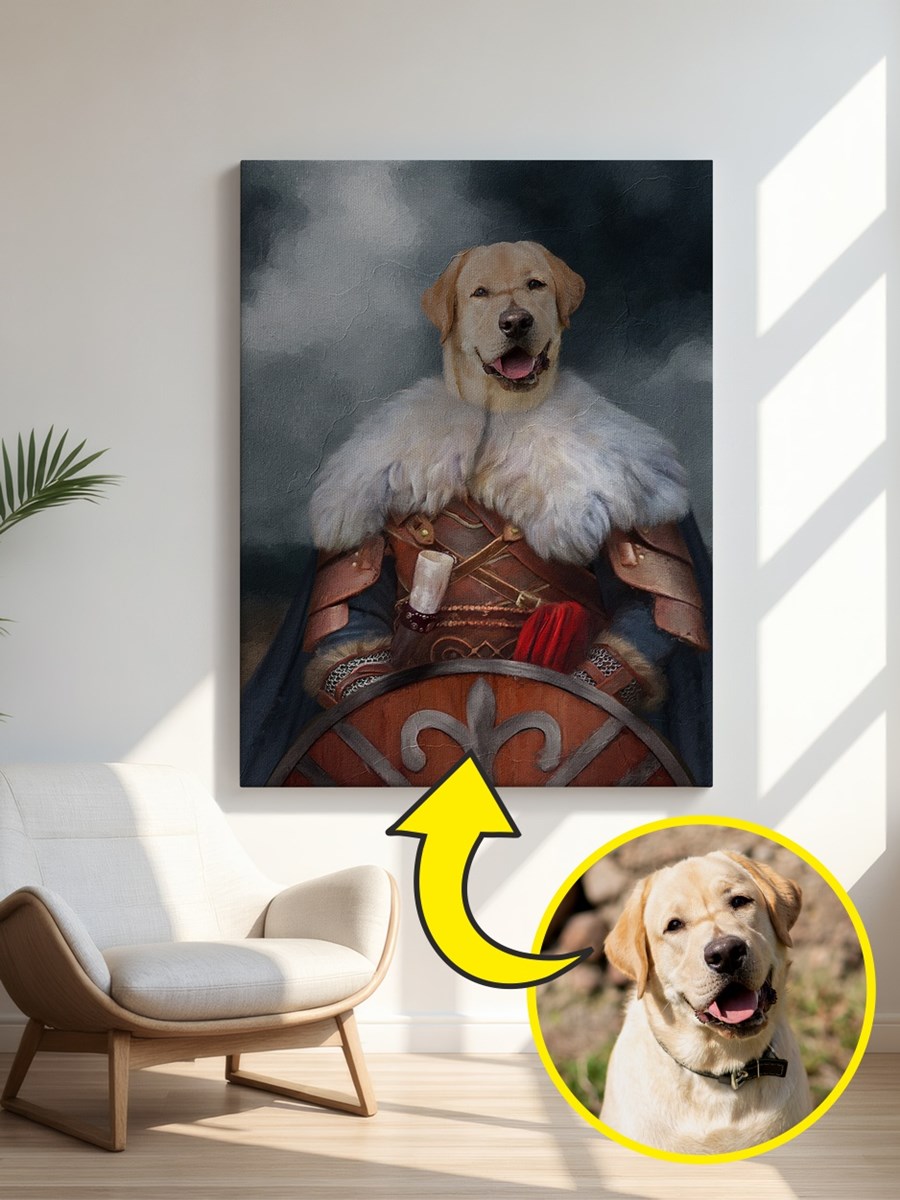 Royales Porträt - Wikinger Style