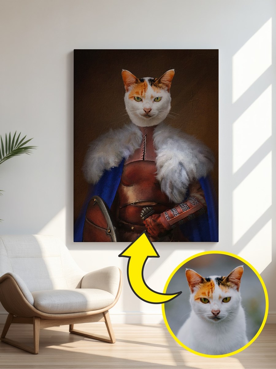 Royales Porträt - Wikinger Style