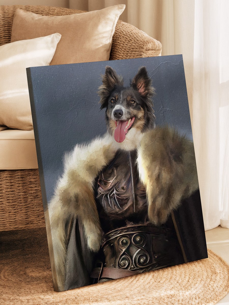 Hundeportrait - Royales Portrait - Beispiel