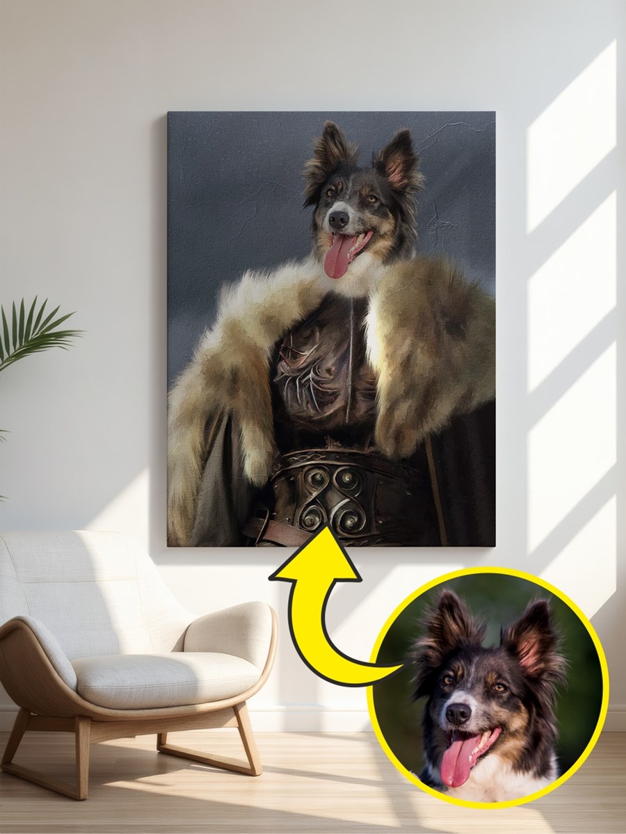 Royales Porträt - Wikinger Style