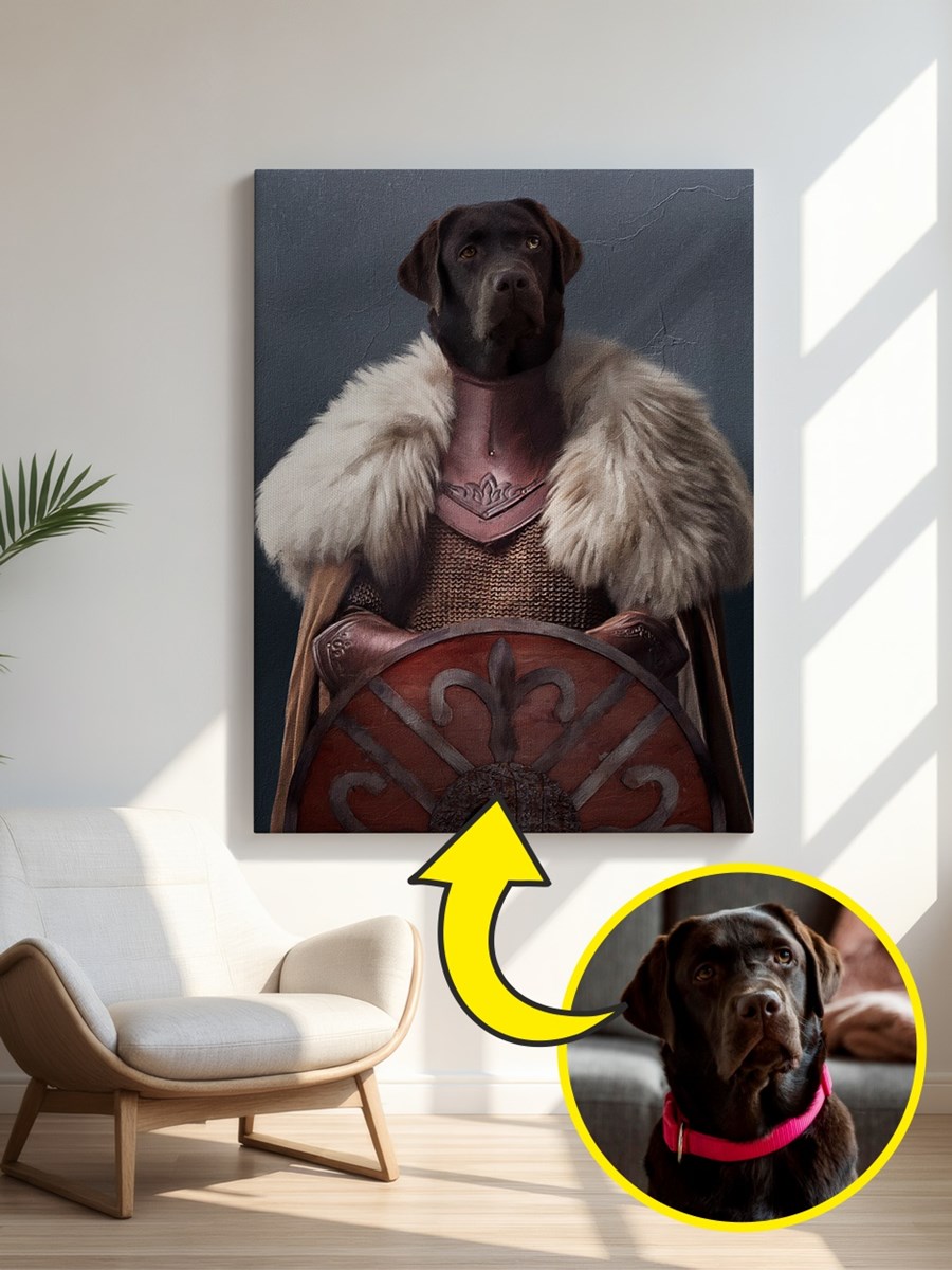 Royales Porträt - Wikinger Style