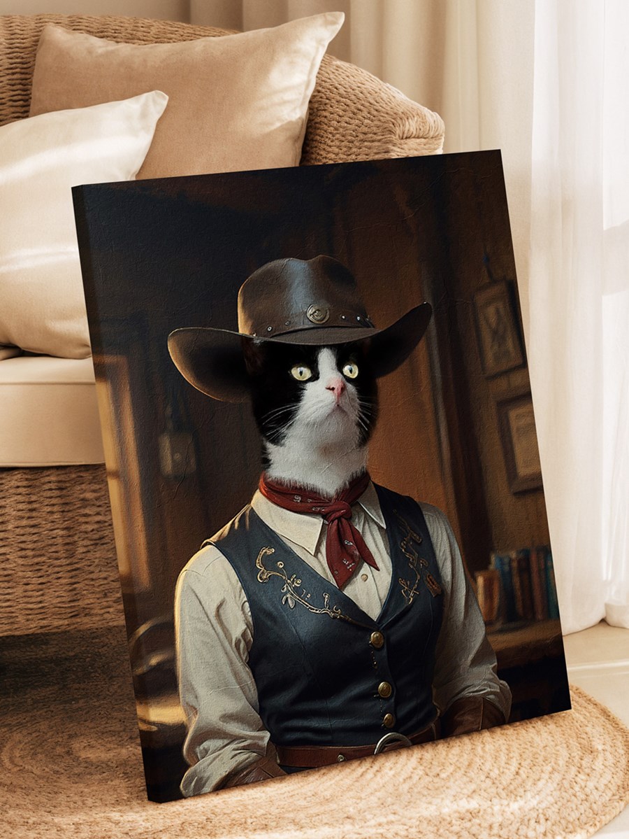 Katzenportrait - Royales Portrait - Beispiel