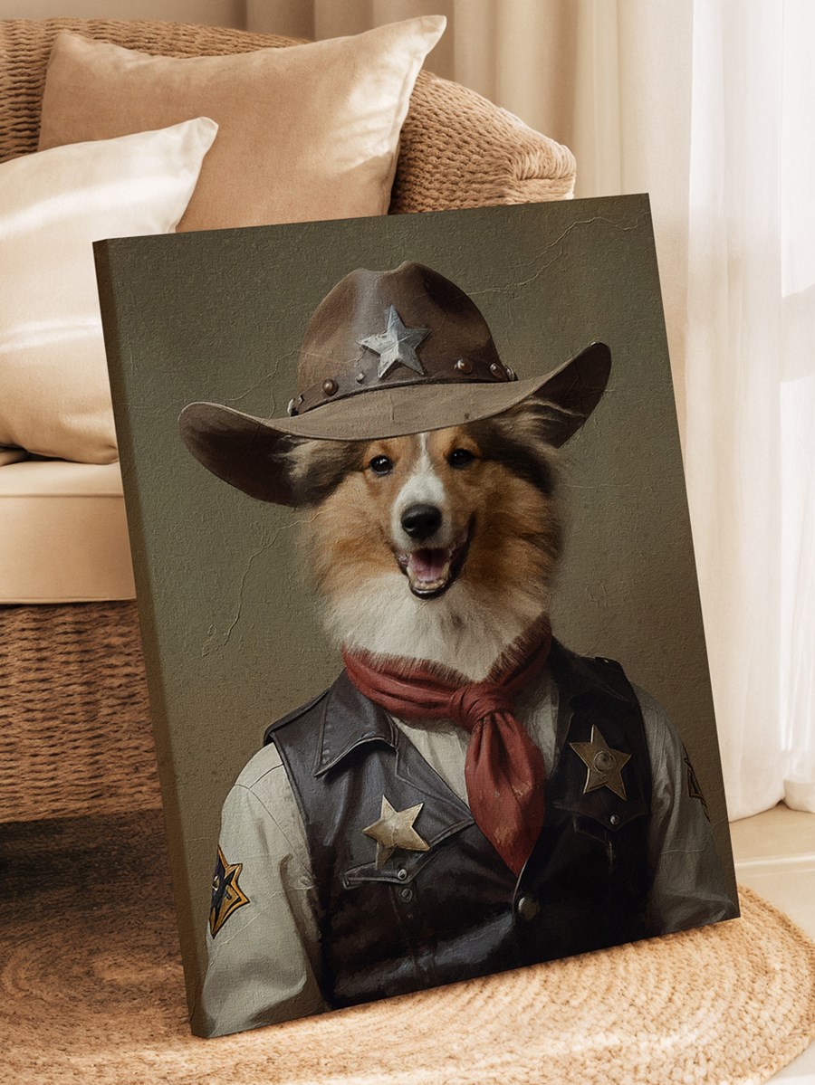 Hundeportrait - Royales Portrait - Beispiel